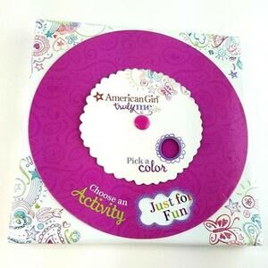 American Girl Truly Me Game Choose An Activity Wheel Card Box Game New